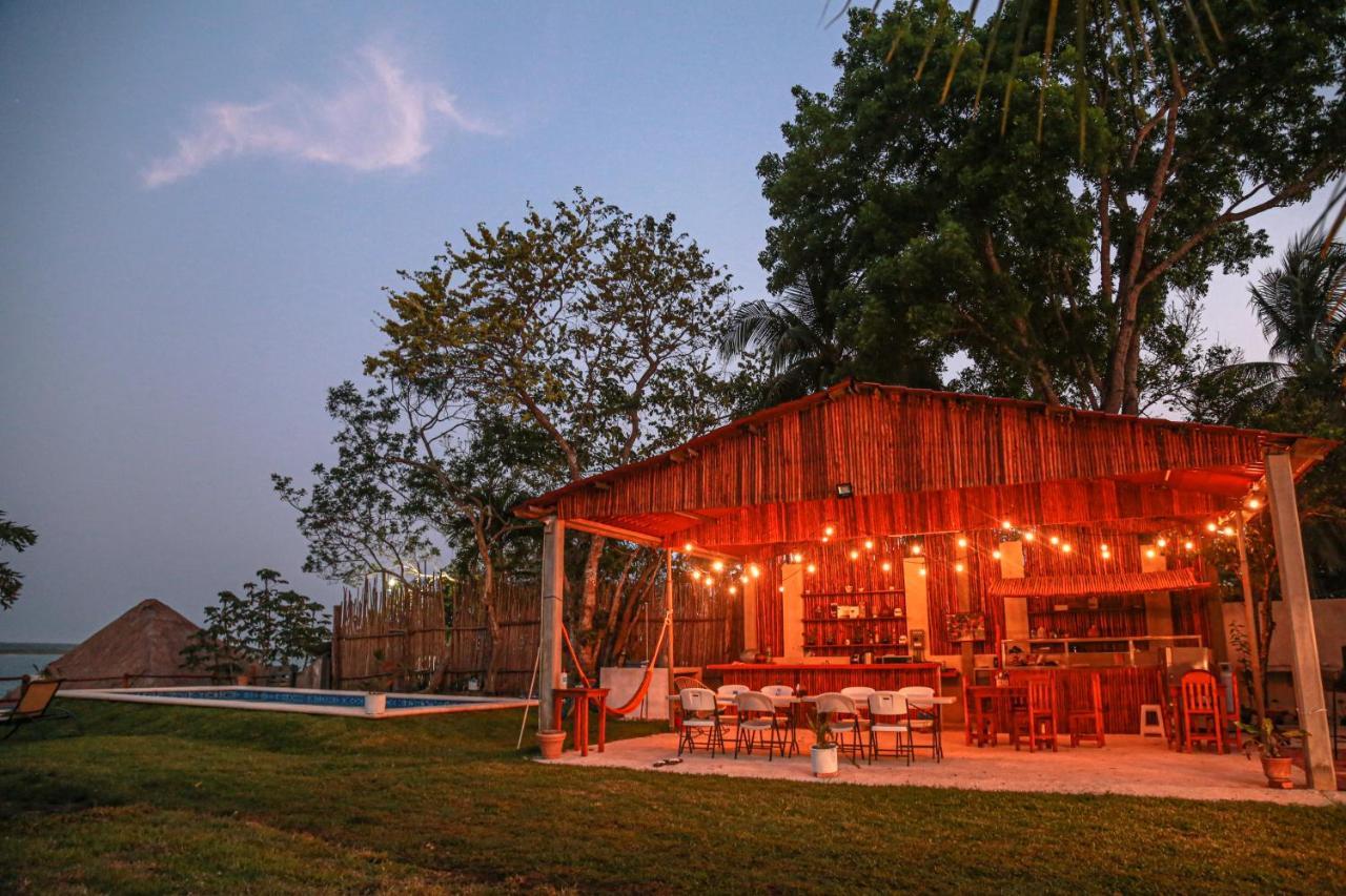 Seven Blue House Village & Lodge Bacalar Eksteriør bilde