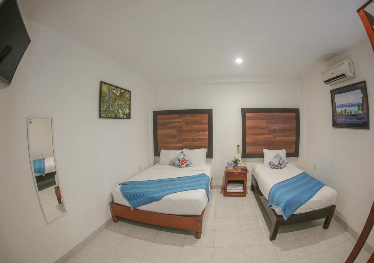 Seven Blue House Village & Lodge Bacalar Eksteriør bilde