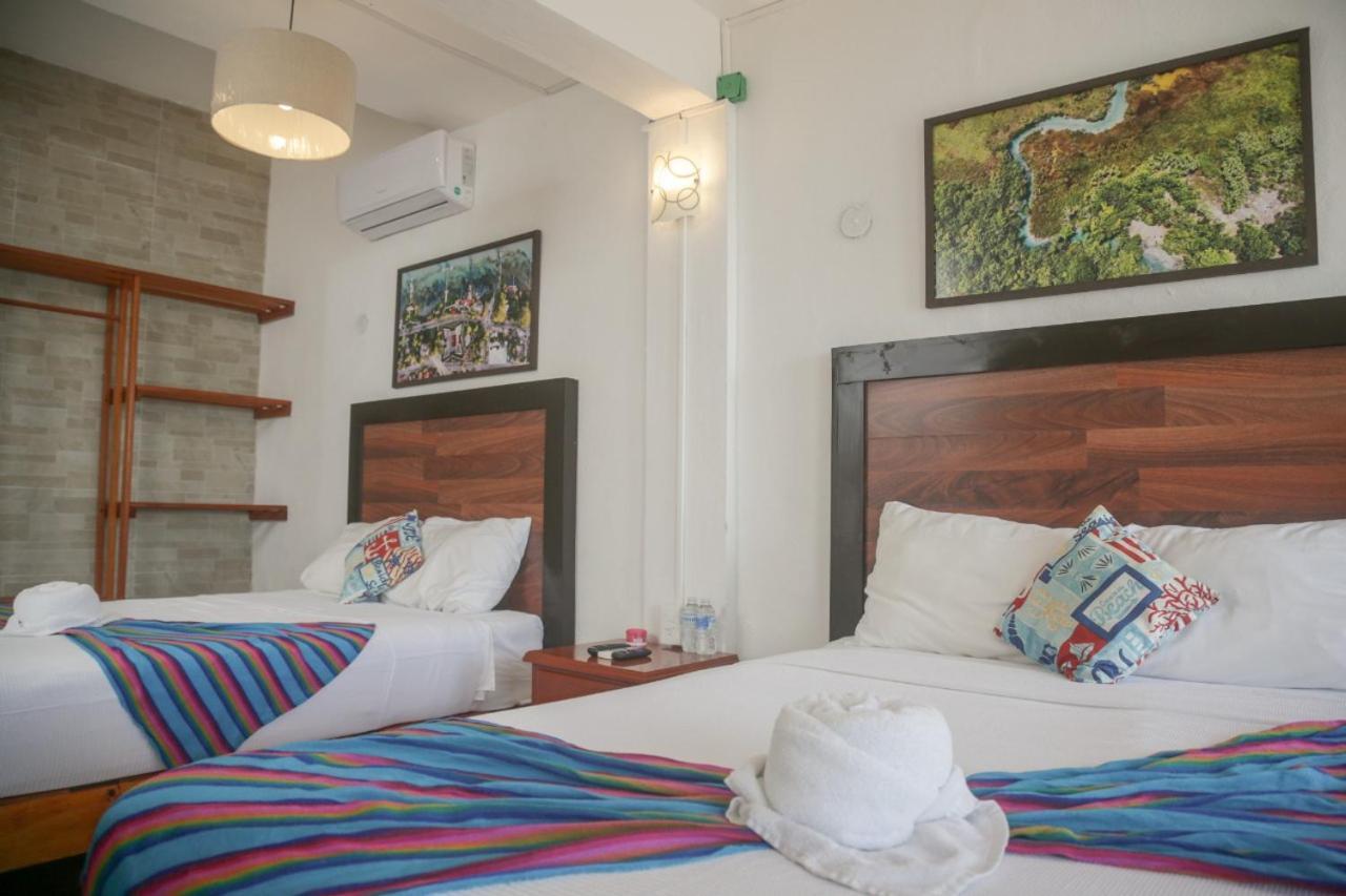 Seven Blue House Village & Lodge Bacalar Eksteriør bilde