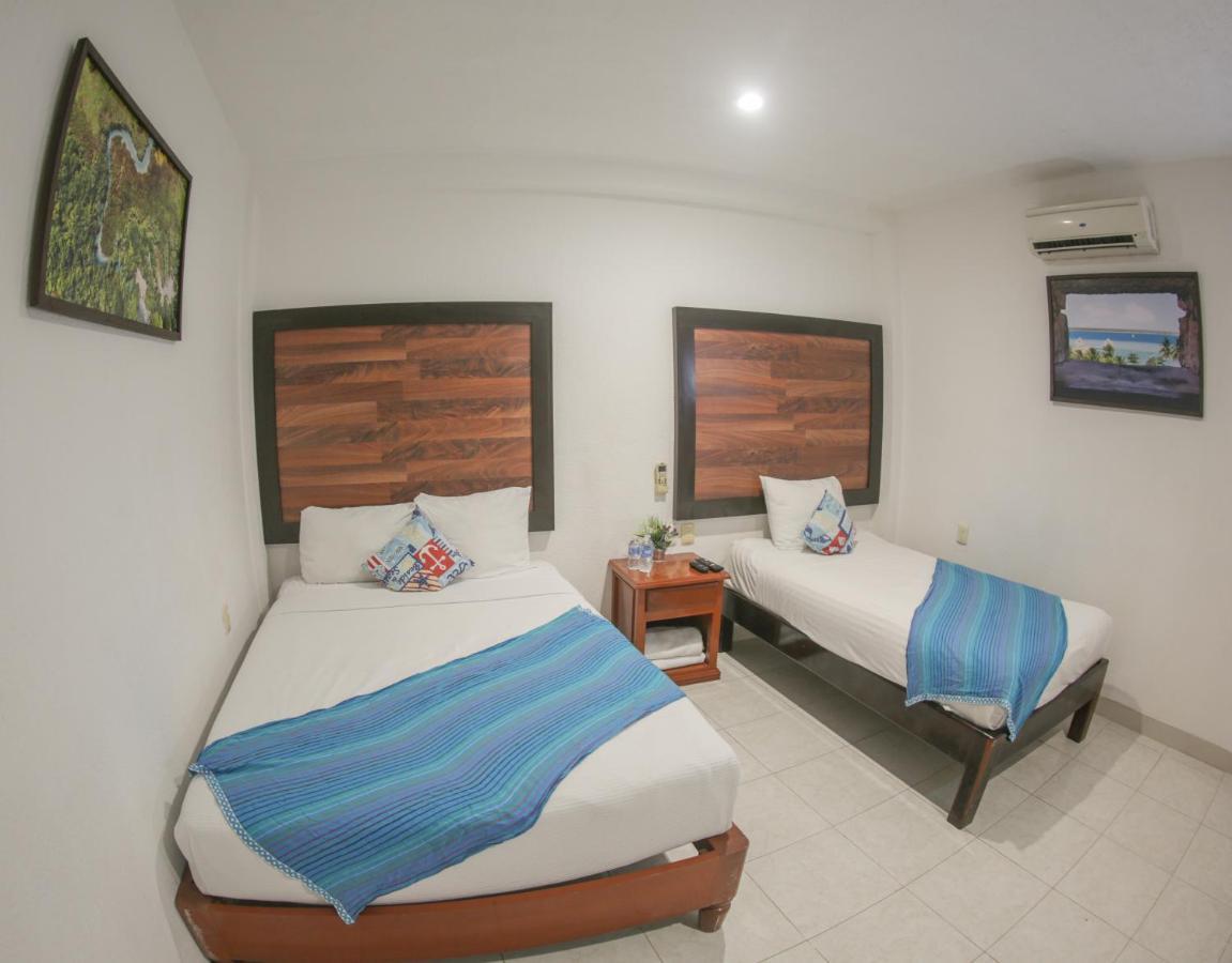 Seven Blue House Village & Lodge Bacalar Eksteriør bilde